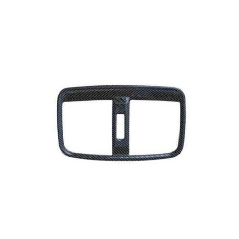 - For Toyota Corolla Cross Steel Rear Air Outlet Vent Frame Carbon Fiber