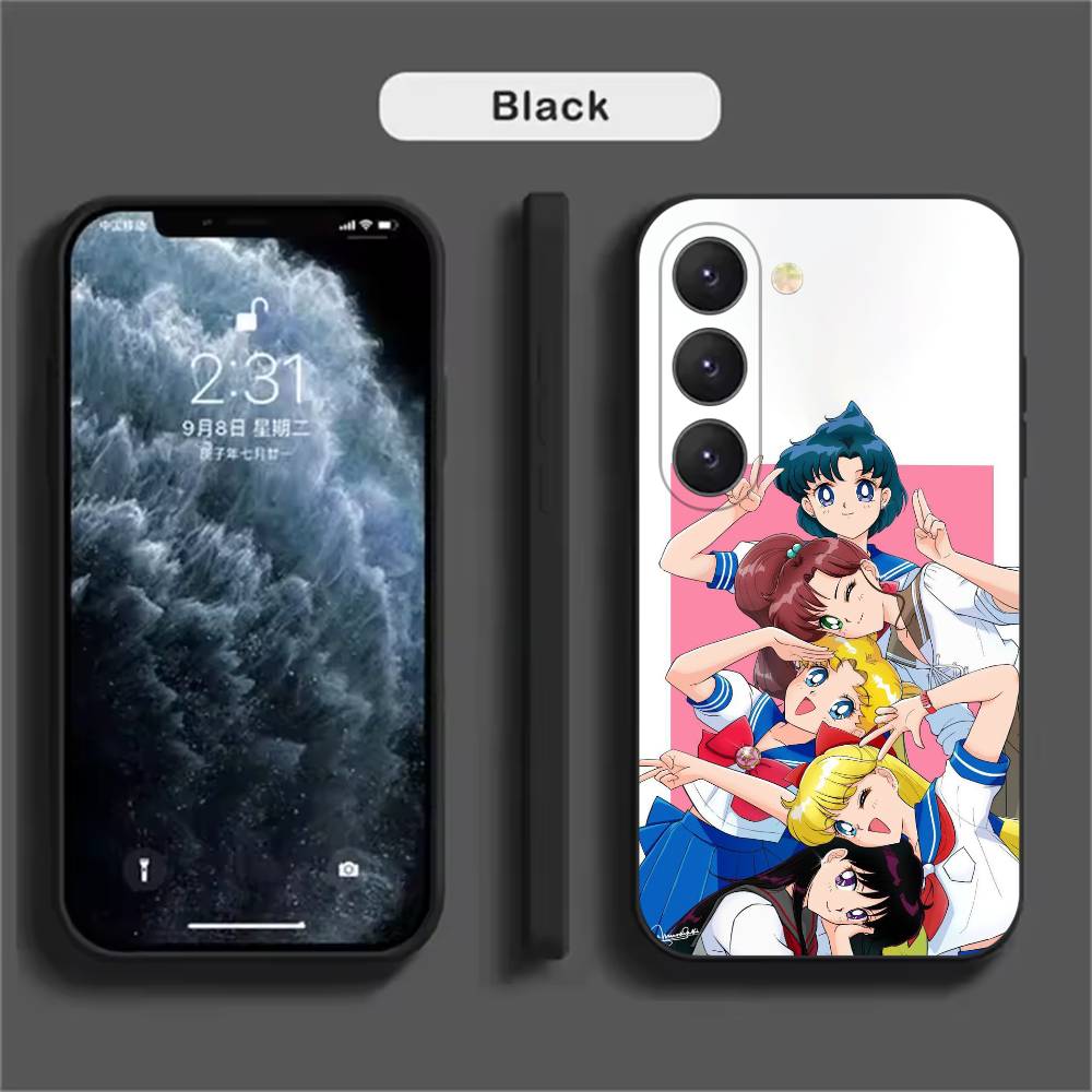 Cartoon S-Sailor M-Moons Phone Case For Samsung Galaxy A52 A42 A32 A22 A12 A02S A72 A73 A51 A41 A31 A21S A71 A40 A30S A20S