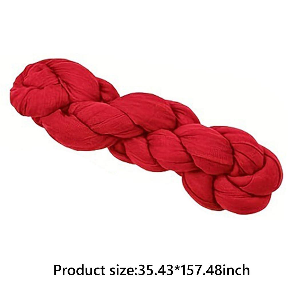 Christmas Red Table Runner Wear Resist Gauze Cable Table Runners Pleated Semi-Sheer Backdrop Bridal Shower Party Decorations
