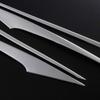 Set of 4 Stainless Steel Headlight Eyebrow Trims for Toyota Prius 40 Series