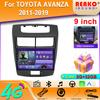 For TOYOTA AVANZA  2011-2019 Android Auto Carplay GPS Navigation Stereo Multimedia Player 4G Wifi Screen