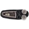 UGG Dakota Bow Pom 'Black' Women's 1124030-BLK