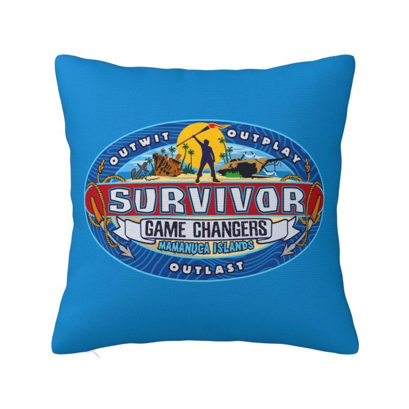 Adventure Game TV Show Survivor Throw Pillow Case Home Decorative Nordic Cushions Cover For Sofa Car Seat Polyester Pillowcase