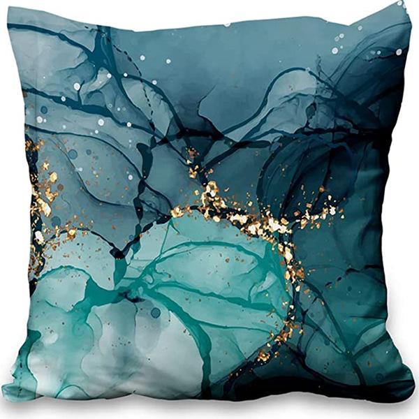 New Summer Hot-selling Light Luxury Series Simple Marble Sofa Bedside Cushion Pillow Cover