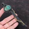 Chrysocolla Pendant Copper Wire Wrapped Pendant Real Gemstone Jewelry Key Pendant Handmade Pendant Copper Wire Wrap Jewelry Anniversary Gift