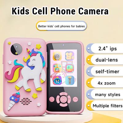 Baby Telefon Spielzeug Smartphone Kamera Spielzeug Cartoon Musical Mini Handy Lernen Spielzeug Silikon abdeckung Spielzeug Kinder Digital Kamera Geschenk