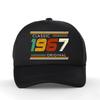 Classic 1967 Original Vintage 57Th Birthday Gifts Baseball Cap Christmas Party Hat Idea Mesh Breathable Cap
