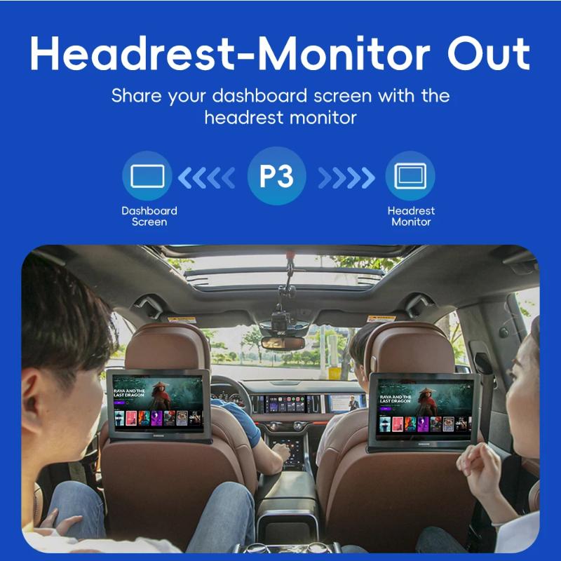 CarPlay TV AI Multimedia Box, 8GB+128GB, Portable Wireless Android Car Adapter with HDMI Output