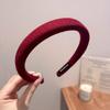 Korean Solid Simple Hairband For Women Girls Sweet Hair Ornament Headband Elegant Hair Hoop Hair Band Hair Accessories