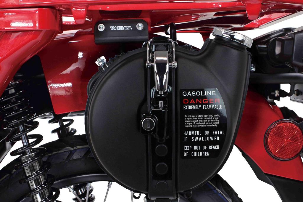 Special Parts Takegawa Helmet Holder for CT125 (Includes Tamper-Proof Bolts) (JA55/65) 09-11-0424