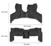 Waterproof TPE Floor Mats & Trunk Mat for 2021-2025 Daihatsu Atrai S7 Series