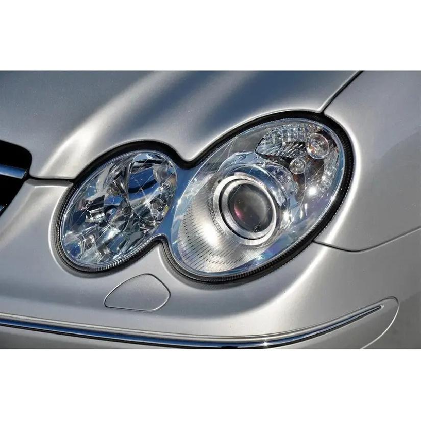 Car Front Headlight Lens Cover Transparent Lamp Shade Lamp Cover Caps For Mercedes-Benz W209 CLK 2Door 2003-2009