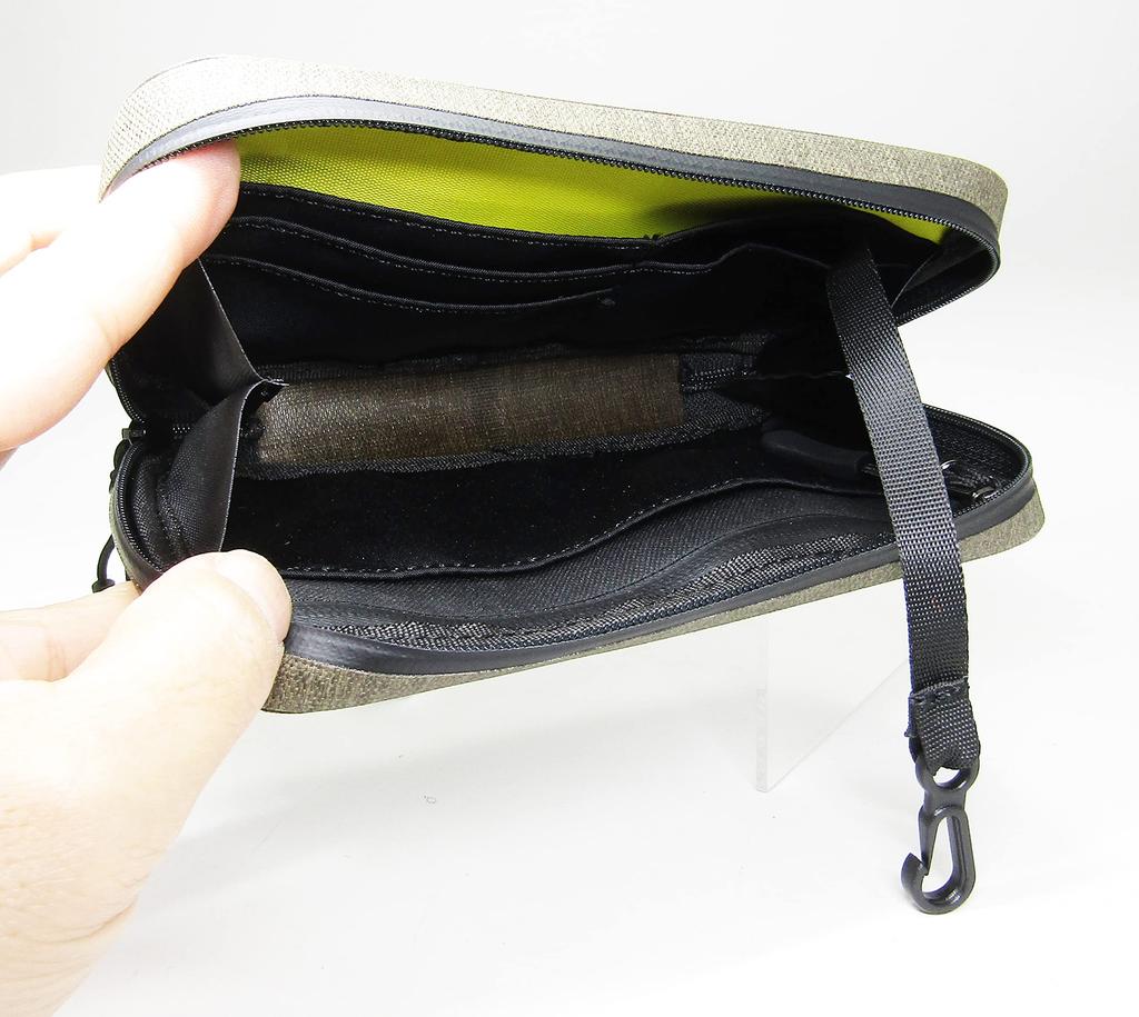 LYNX TOURING Smart Ride Pouch Cycling Sand for Cycling Jersey Back Pocket - Pouch, Beige,