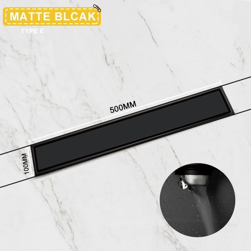 Kartáčované Zlato Neviditelný Dlaždicový Podlahový Odtok Nerezová Ocel 304 Sítko na Nečistoty Deodorant Podlahový Odtok Koupelnové Kuchyňské Doplňky