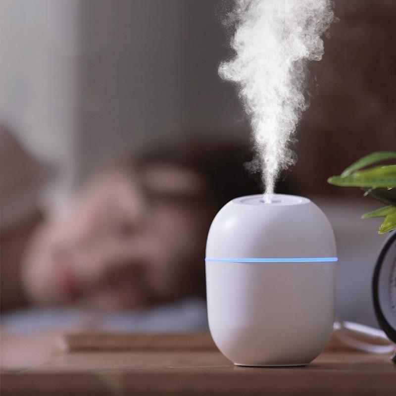 220ML Mini Portable Air Humidifer Ultrasonic Aroma Essential Oil Diffuser USB Mist Maker Aromatherapy Humidifiers for Home Car