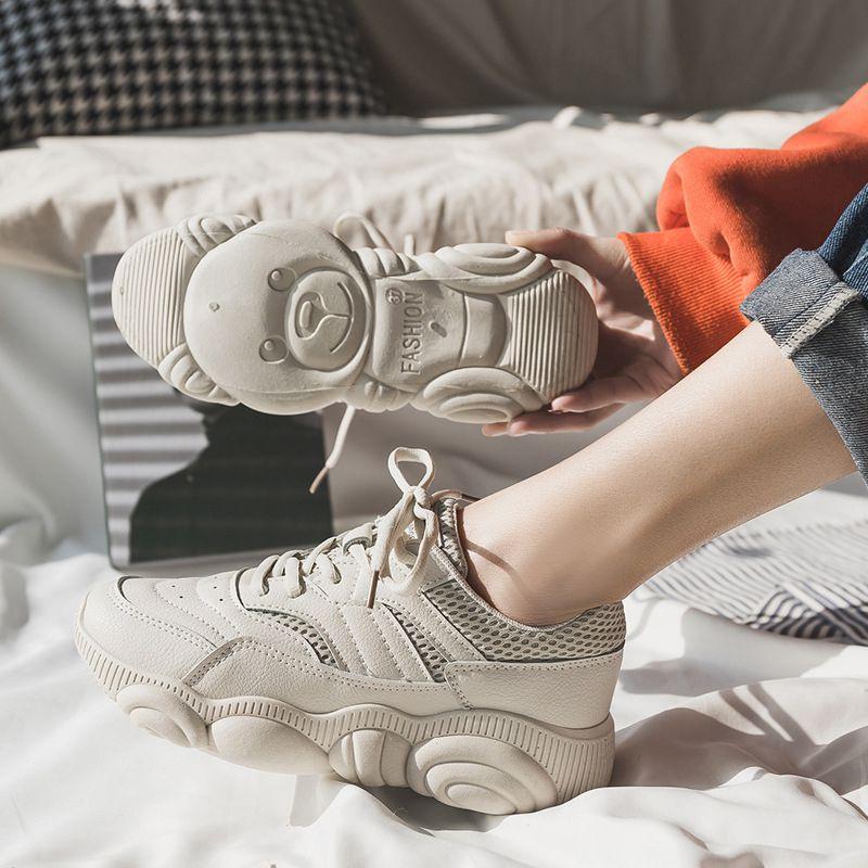 Women's Sneakers Outdoor Mesh Fashion Breathable Lightweight Shock Absorber Design