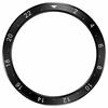 For Xiaomi Watch S4/S3 Numbers Dot Design PC Bezel Smartwatch Protective Ring