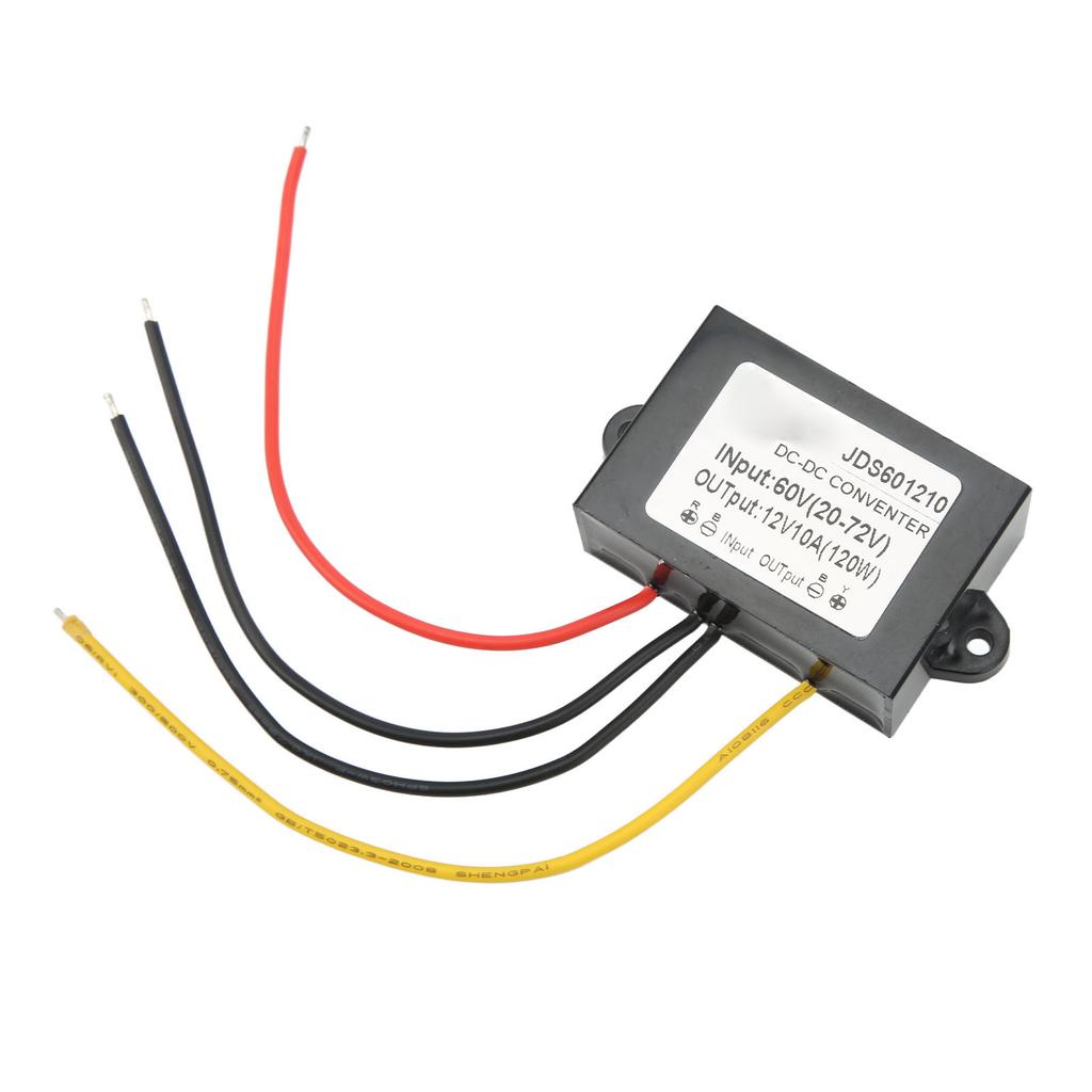 DC Buck Converter Module IP67 Waterproof Voltage Regulator Buck Converter 20?72V Input 12V 10A 120W