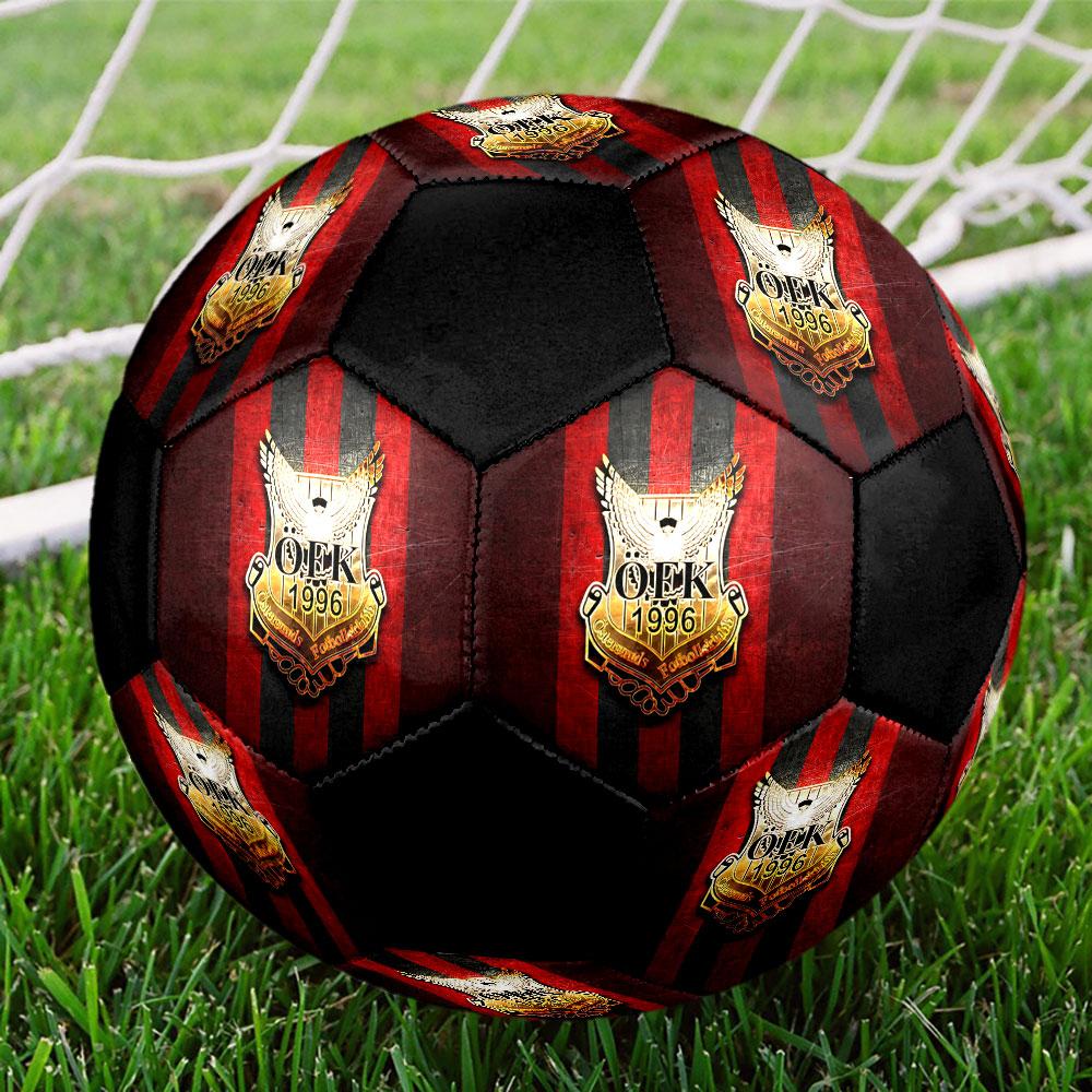 1PC ÖFK size 5 soccer ball PrahaIndoor Soccer Ball Colorful All Ages Machine Stitched PVC Competition Ready Durable High-Bounce