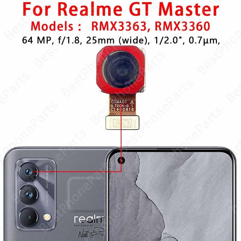 Fotocamera Posteriore Anteriore Per Realme C55 C67 4G GT Master GT Neo Modulo Fotocamera Principale Cavo Flessibile Sostituzione Ricambi