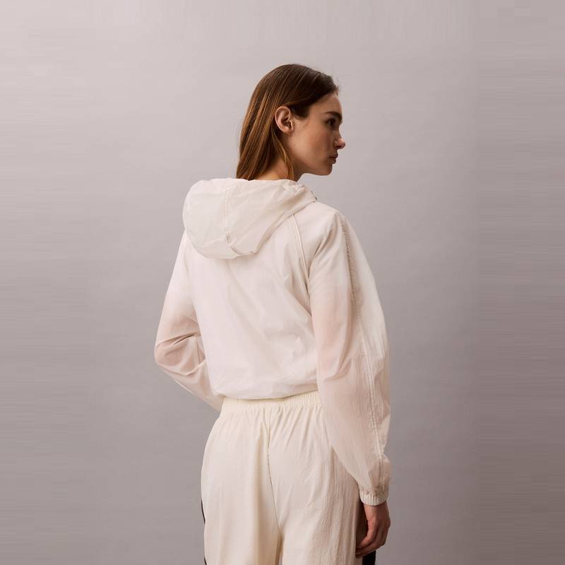 Calvin Klein Outdoor Trendy Casual Lightweight Drawstring Hooded Softshell Jacket Women jackets 47F528G