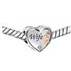 Nouveau Charm en Cuivre Compatible Avec les Bracelets Authentiques Accessoires Bijoux Femme Collection Membre de la Famille Grand-mère Sœur Épouse