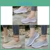 Summer Breathable Mesh Slipon Shoes For Women With Soft Pvc Sole Comfortable Casual Walking Footwear