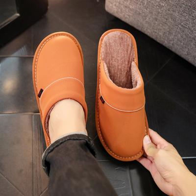 Extra-large Men's Slippers for Winter with Warm Footbed Non-slip Sole Comfortable Fuzzy Soft Men's Warm Fleece Cozy Slides