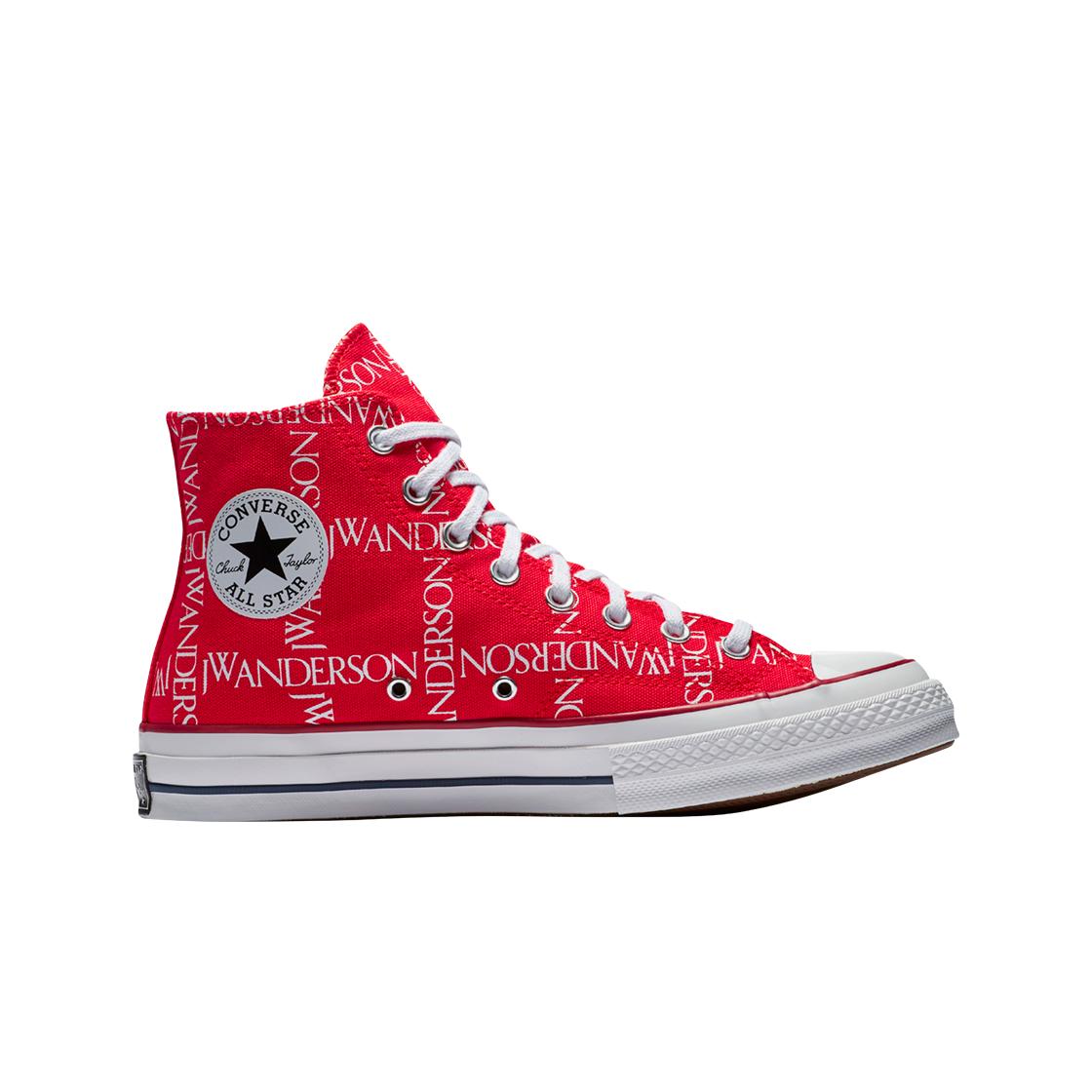

Converse X Jw Anderson Chuck 70 Hi Grid Red 245
