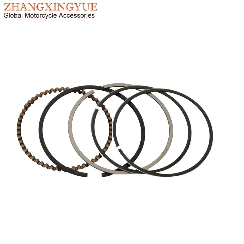 Motorcycle 57mm Piston Kit For Vespa Et4 Lx 125 Lxv S 125cc 2V 4T Scooter Engine Parts