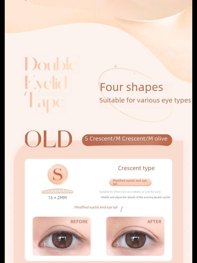 AKF Invisible Double Eyelid Stickers for Women - Natural, Traceless, Swollen Eyelid Solution with Mirror In a Tin Box