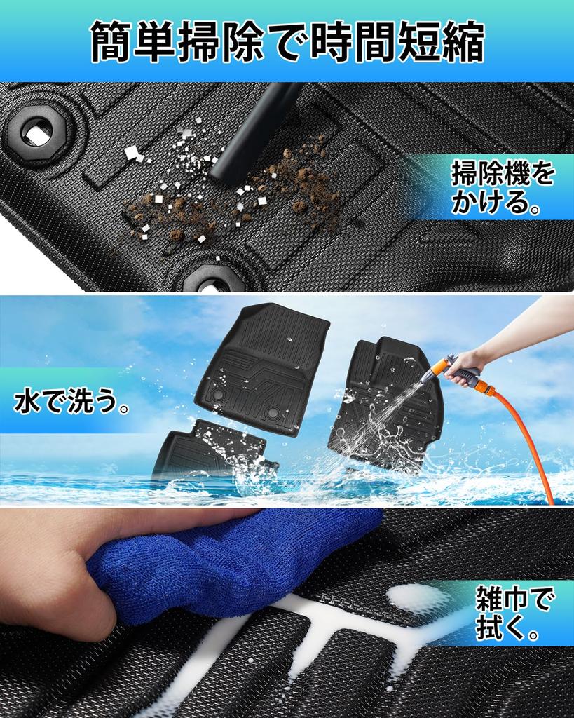 Cartist Compatible with the New Aqua MX Series Floor 3D Car 3D Floor Mats for 3D July 2021 Designed for Vehicles Second Stain TPE Custom Easy