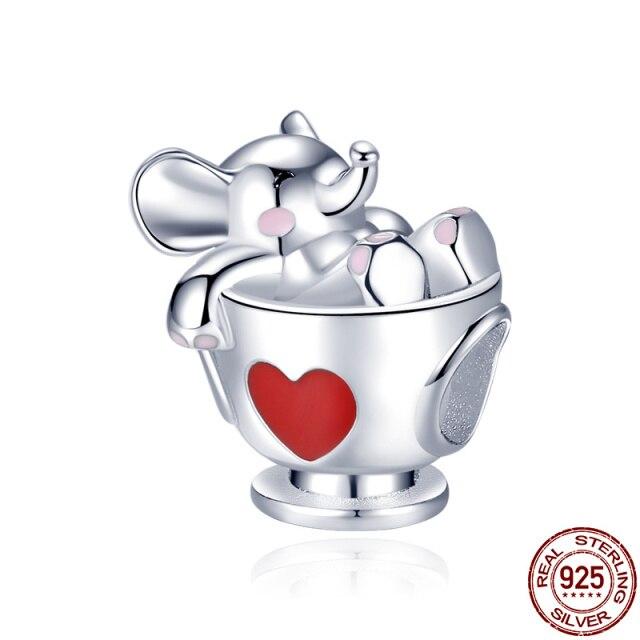 Plata Charms Of Ley 925 Silver Air Balloon Beads Charms Fit 925 Original Bracelets Pulseira Jewelry Diy  New