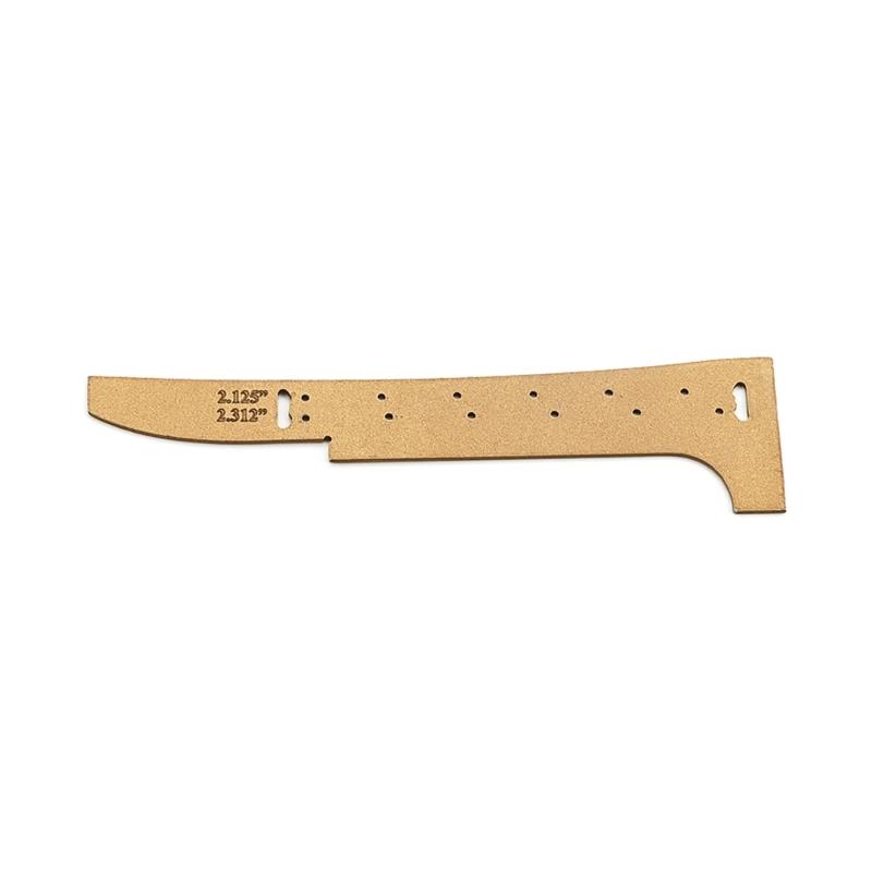 

Guitar Bridge Shape Measurement Ruler Guitar Bridge Measuring Ruler Bridge Making Tool Professional Luthier Tool 1