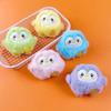 Fluffy Penguin Charm: Brooch, Pin, Hair Clip & Slipper Socks Accessory.