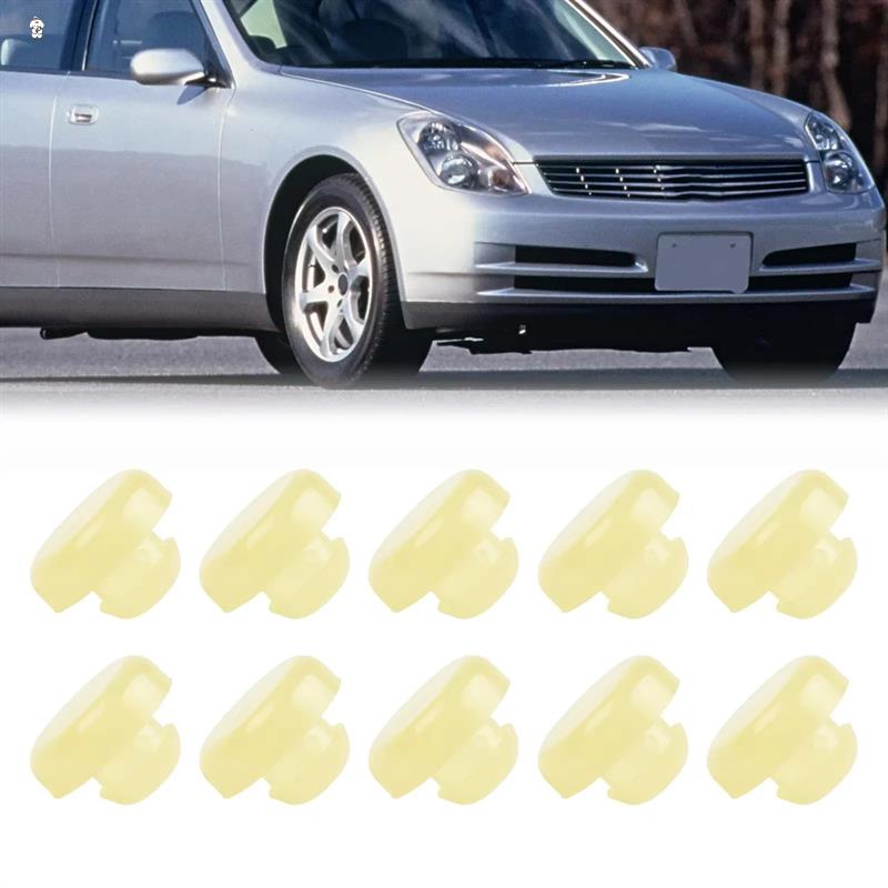 10Pcs Car Brake Clutch Pedal Switch Rubber Stopper 46584-S0100 For Nissan Altima Frontier Maxima Sentra Versa Auto Parts как