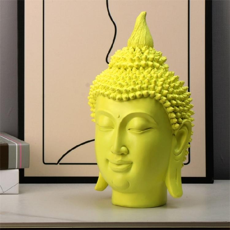 Practical Figures Ornament Resin Sculpture of  Head for Home or Office