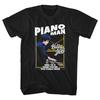 PIANO MAN Billy Joel Black T-shirt Short Sleeve All Sizes S To 45Xl XA890 Unisex T-Shirt