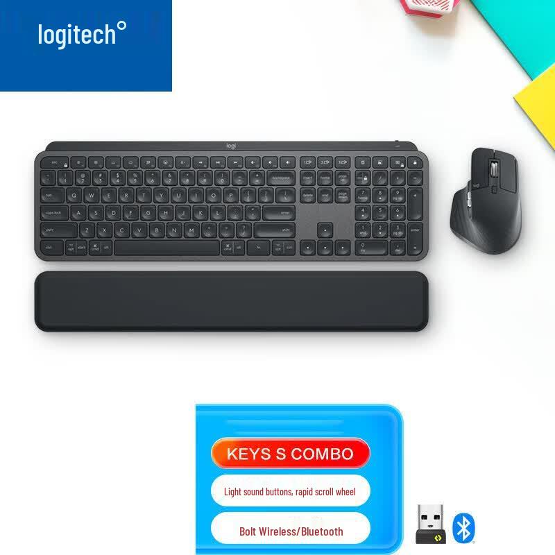 

Logitech MX Keys Combo Wireless Keyboard and Mouse Set