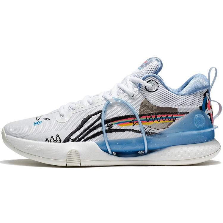 Li-Ning Speed 8 Premium  White Blue  Men s ABAS005-4 EU 47⅔