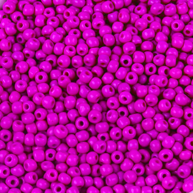 3mm Pink Orange Glass Seed Beads for Cross Stitch and DIY Jewelry Accessories