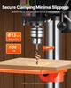 203.2mm Benchtop Drill Press, 500W Induction Motor, Tabletop Drilling Machine with 500 / 890 / 1400 / 1900 / 2500 RPM Adjustable Speed, 0-45° Tilting