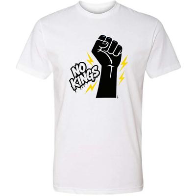 Tričko No Kings Tričko No Kings Merch Neformální tričko s potiskem písmen s kulatým výstřihem a krátkým rukávem Grafické tričko Topy pro muže ženy