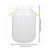 FoodGrade Barrel with Lid | Secure Lidded Opening, Food Grade Storage Barrel, for Utility Room White
