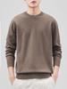 Danbaoni Men's Thick Brushed Lyocell & Wool Knit Sweater Base Layer for Autumn/Winter