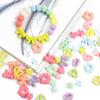 Letter Acrylic Beads Acrylic 30g Loose Beads DIY Pendant Colorful Earrings Necklace Jewelry Accessories  Manual Accessories