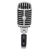 Retro Dynamic Vocal Classic Cardioid Microphone with XLR Female to Adjustable Microphone for Stage and Live Performances Microphone, 6.35mm Cable,