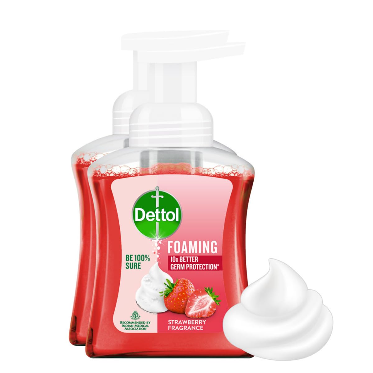 Dettol Foaming Handwash Pump - Strawberry