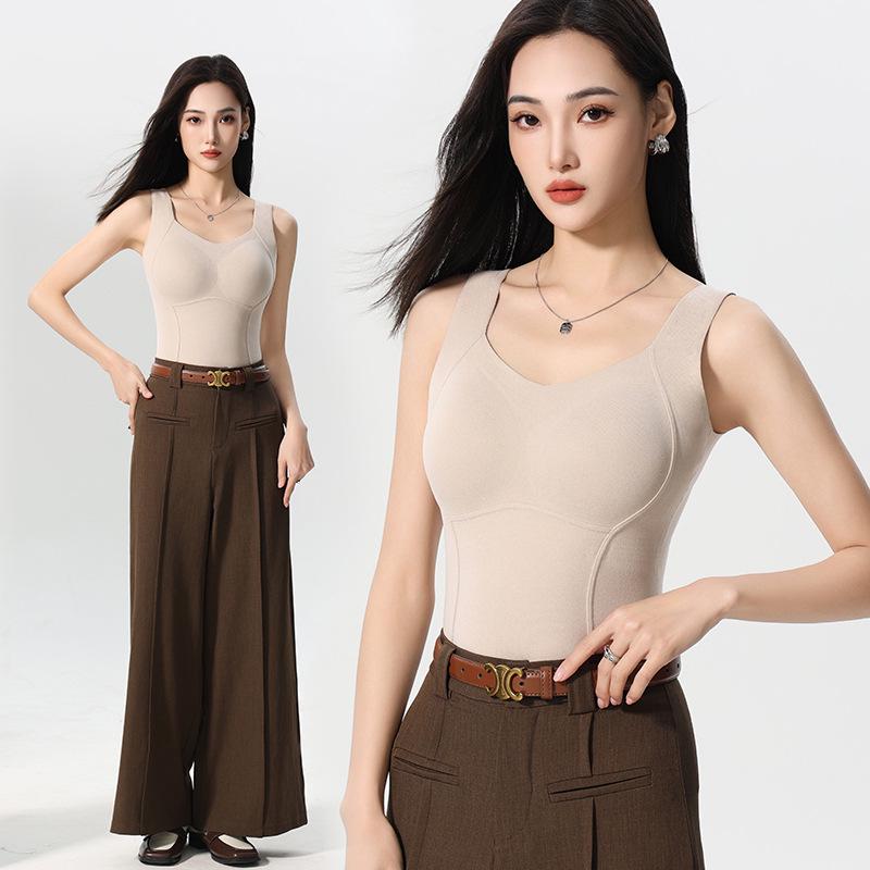 Grafenová hřejivá bezešvá vesta a základní vrstva zeštíhlující tvarovač postavy 8867