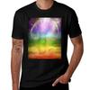 Crown Chakra Goddess TShirt Work Short Sleeve Cotton Top TShirt